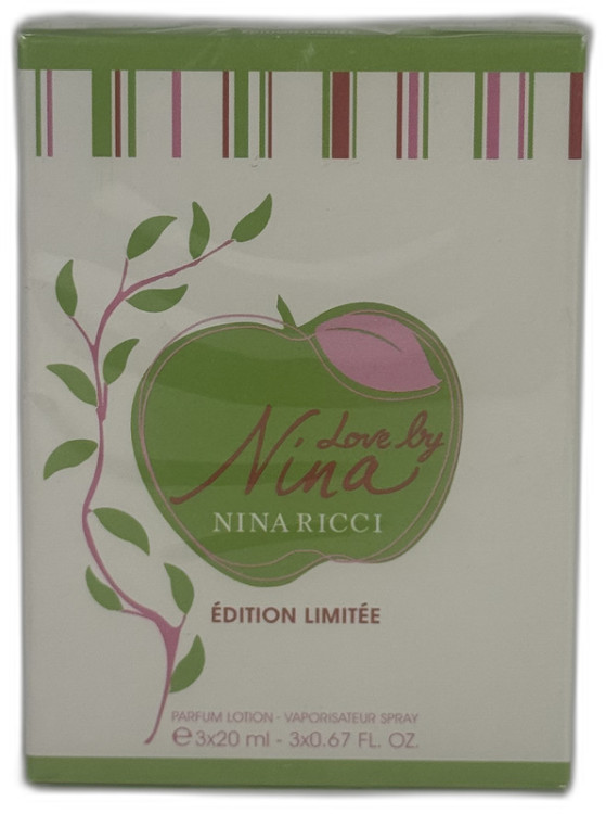 Nina Ricci Love By Nina 3x20 ml (Парфюмерная вода)