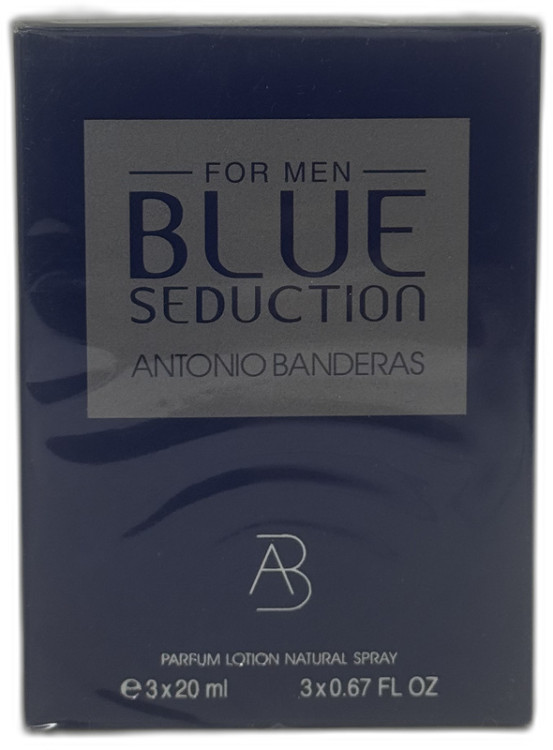 Antonio Banderas Blue Seduction for Men 3х20 ml (Парфюмерная вода)