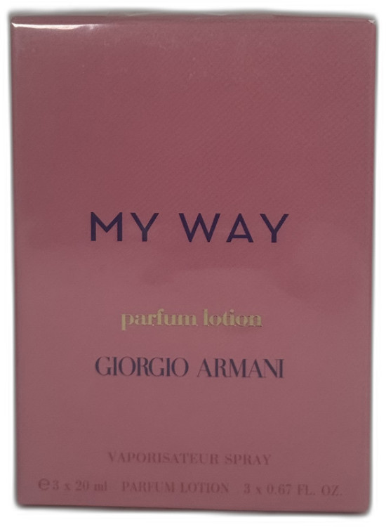 Giorgio Armani My Way 3x20 ml (Парфюмерная вода)